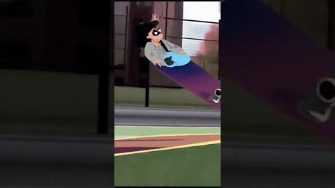 💀 The way the skateboard became a person had me rolling! I'm just practicing my animation skills!