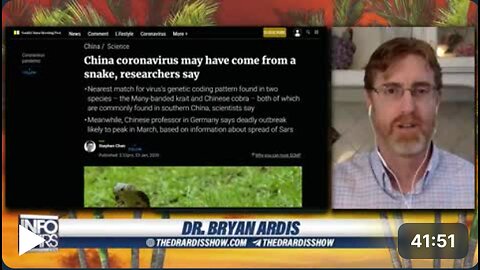 Dr. Bryan Ardis about the real consequences for those that disagree with Big Pharma