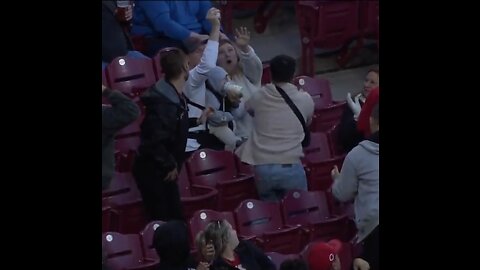 Unbelievable Catch By Dad While Feeding Baby