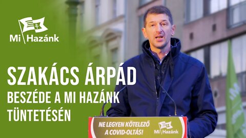 Szakács Árpád: A kényszeroltás elutasítása fontosabb ma bármilyen eszmei konfliktusnál