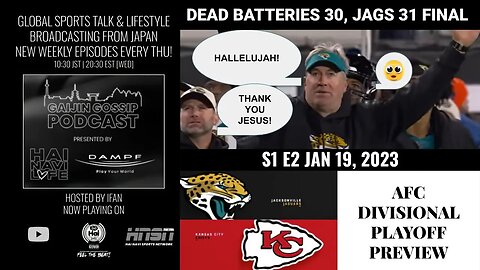 JAGS WILL BEAT KC!... | NFL PLAYOFFS