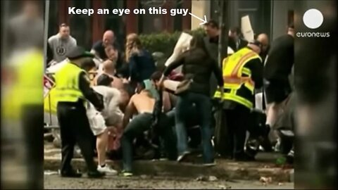 German News Captures Evidence of Boston Bombing Hoax on Film - xatisis - 2013