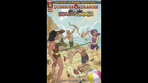 IDW Endless Summer - Dungeons & Dragons: Saturday Morning Adventures -- One Shot (2023, IDW) Review