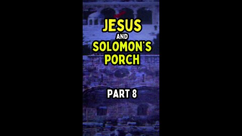 Solomon's Porch is Important to God