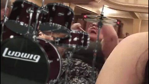 TrigglyPuff On The Drums - No Audio [hd 480p]