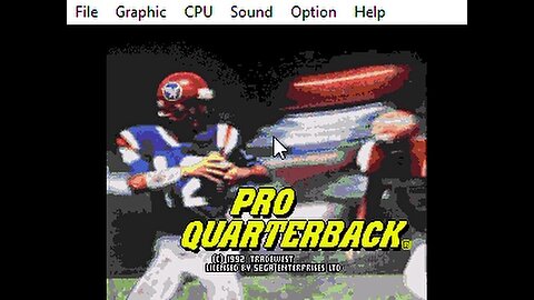 Gens rom Pro Quarterback