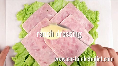 Keto Ham & Cheese Wraps