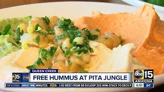 Pita Jungle giving out free hummus at Queen Creek location grand opening