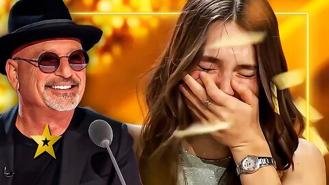 Dreams Come True! Nervous Young Singer Wins Howie's Golden Buzzer! | Got Talent Global