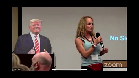 Is she talking about Cristen W being alive? Clip from Clearwater FL truth tour event, Tracy Jo Jaco