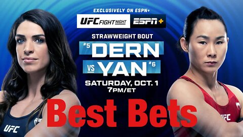 UFC Fight Night Dern Vs Yan & Bellator 286 Best Bets