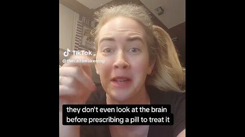 They Don't Even Look At The Brain Before Prescribing A Pill To Treat It