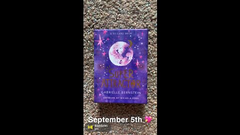 September 5th oracle card: boundaries