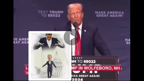 Trump exposing Obama