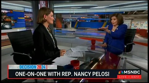 Pelosi LOSES It On MSNBC Host For Telling The Truth About Job Numbers