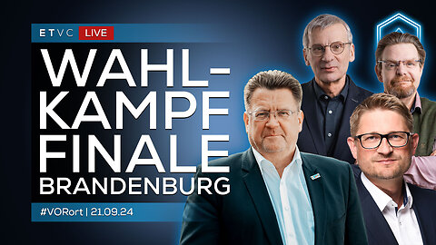 🟥 LIVE | WAHLKAPF - FINALE! - Mit BRANDNER, BERNDT, SPRINGER u.A. | #VORort