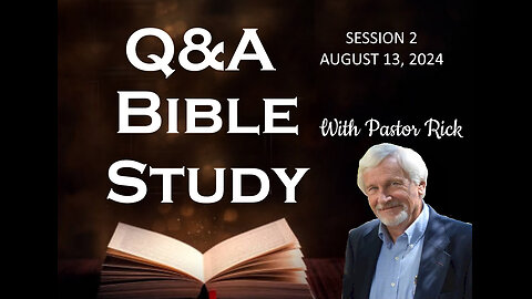 BIBLE STUDY Q & A SESSION 2