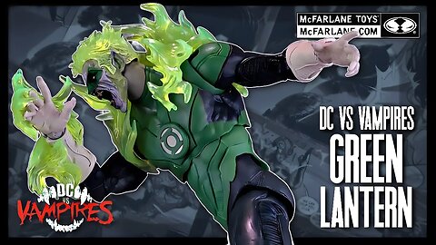 McFarlane Toys DC Vs Vampires Gold Label Edition Hal Jordan Figure @TheReviewSpot