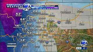 Drying out, but another storm heading to Colorado