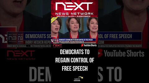 Democrats SCRAMBLING to Regain Control of Free Speech #shorts