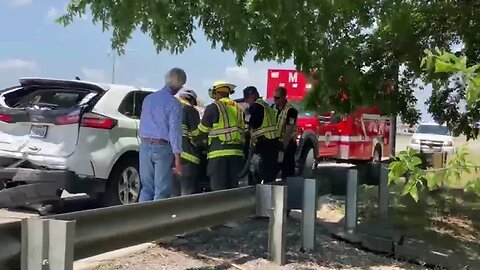 Dog Goes Away Unscathed After Owner Crashes Pickup Into Ford Edge