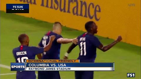 U.S. Men's soccer team loses 4-2 to Colombia in Michael Bradley's return