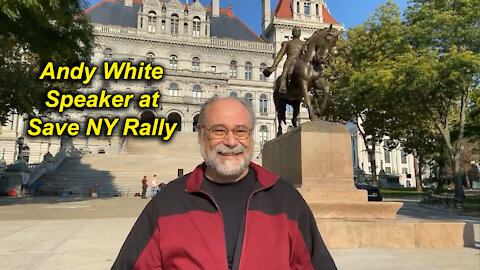 Andy White: Speaker at NY Rally/Are You Saved?