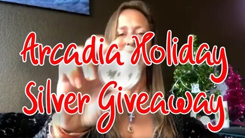 Seasons Greetings & Silver Giveaway