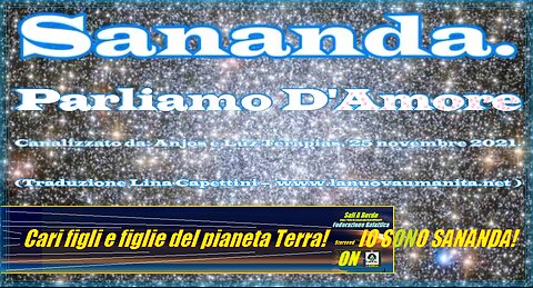 Sananda. Parliamo D'Amore.