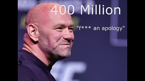 Dana White's boycott sellout, we demand an apology.