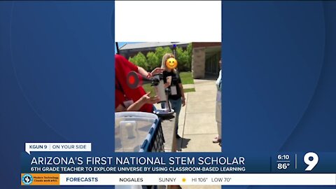 Arizona's first National STEM Scholar to explore universe at Walter Douglas Elementary