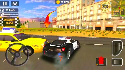 HD police vs gari game #707 police Gameplay Best Car Games Drift Gari Driving 2023 Android