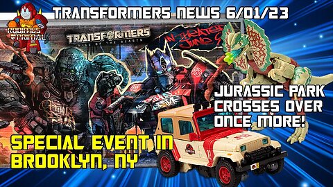 Rise of the Beasts Hosts Brooklyn Event. 2nd Jurassic Park TF Crossover