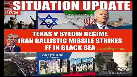 Situation Update: Texas V. Biden Regime! NATO Plans Black Sea False Flag!