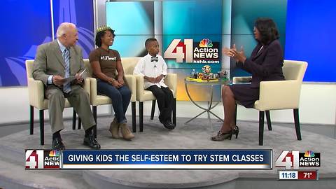 Giving kids the self-esteem to try STEM classes