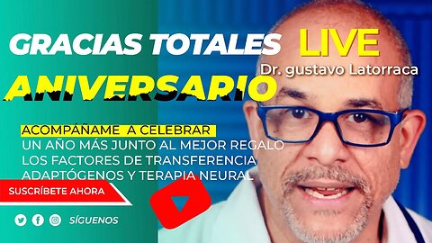 "Un Aniversario de Vitalidad: Terapia Neural, Factores de Transferencia y Adaptógenos en Acción"