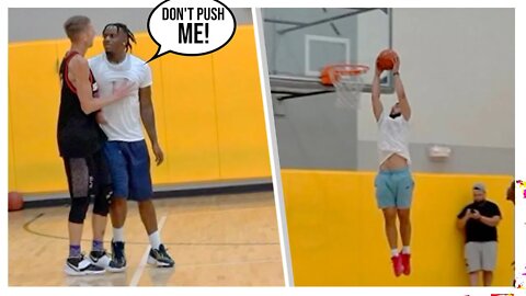 They Tried To FIGHT! LA Fitness Hoopers GOT Too PHYSICAL & We Went OFF! (Mic'd up 5v5)