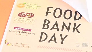 Arizona food bank day in the Valley