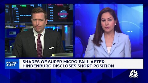 Super Micro shares fall after Hindenburg report discloses short position