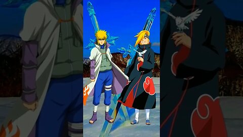 Minato VS Akatsuki - WHO IS STRONGEST??.#shorts