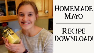 Homemade Mayonnaise | Large Family Style