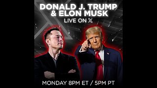 President Donald J. Trump and Elon Musk Live on X