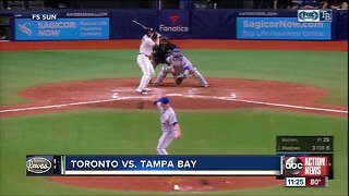 Tampa Bay Rays erase 6-run deficit, beat Toronto Blue Jays on wild pitch in 10th inning