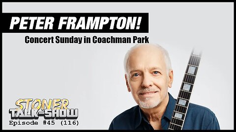 Peter Frampton Concert Sunday in Coachman Park❗️