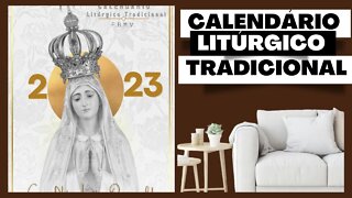 Calendário Litúrgico Tradicional - 2023 - Pré-venda