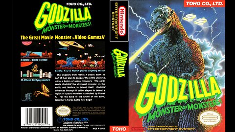 Godzilla: Monster of Monsters! (NES) Planet 8 - Planet X