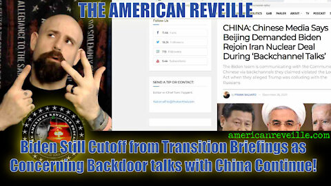 Biden Still Cutoff from Transition Briefings as Concerning Backdoor talks with China Continue!