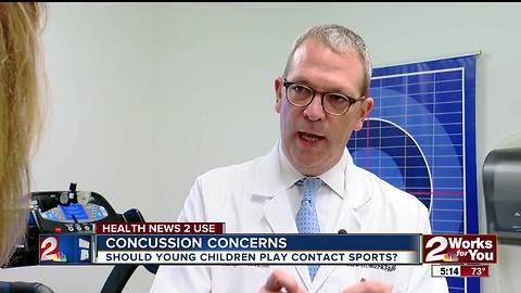 Concussion concerns: Should young children play contact sports?