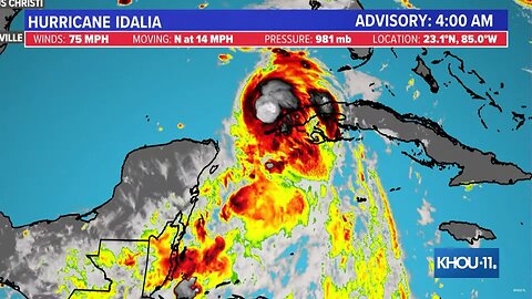 Hurricane Idalia expected to become a Category 3 storm