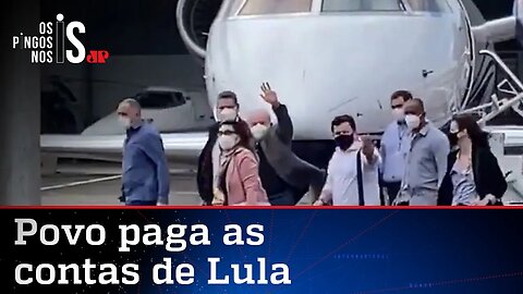 PT gastou R$ 500 mil com jatinho para viagem de Lula ao Nordeste